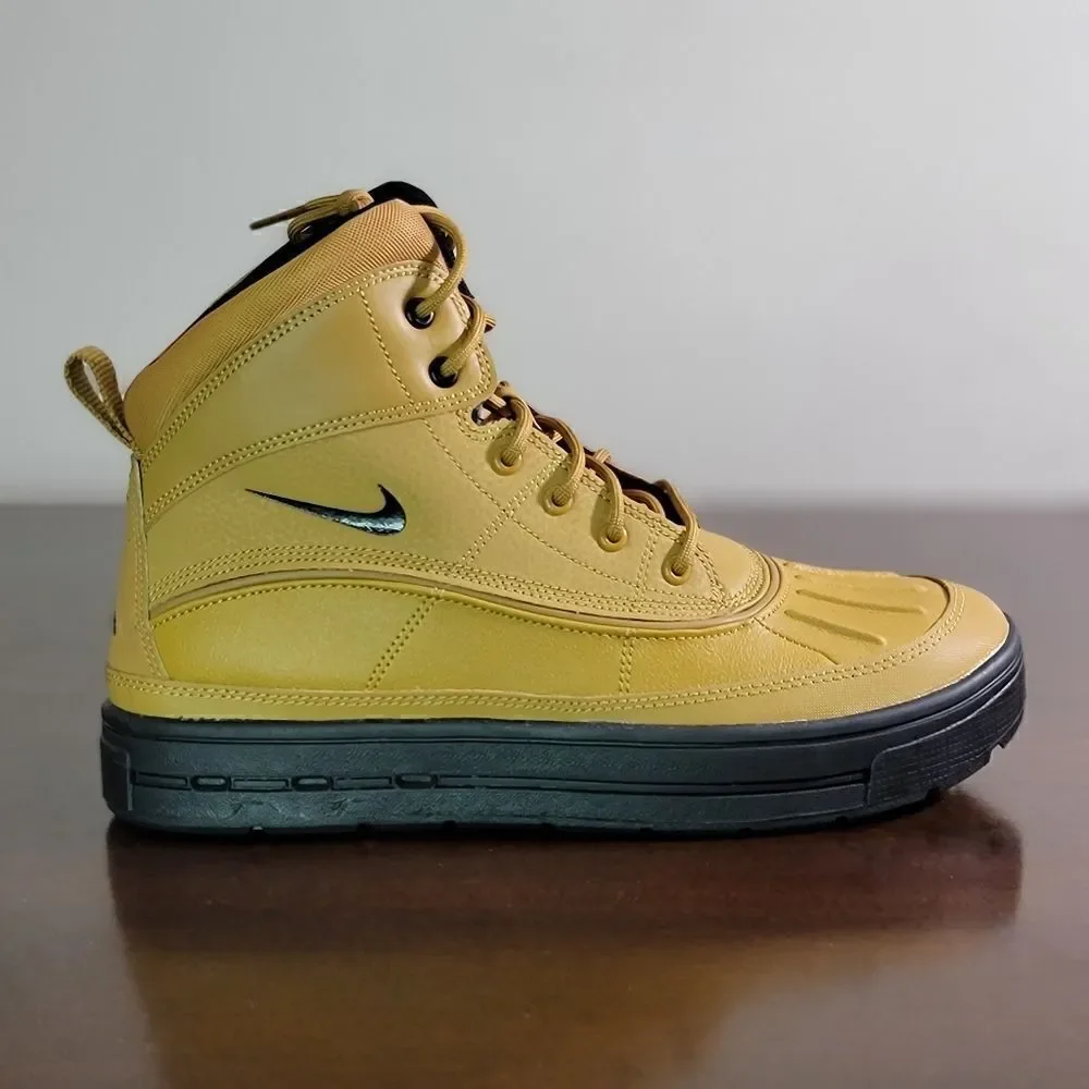 Nike ACG Woodside 2 Duck Hiking Waterproof Boots Wheat Black Size 6.5Y 6.5 New